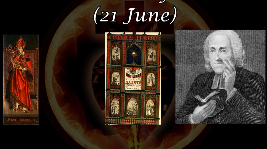 ⁣Saint Alban of Mainz (21 June): Butler's Lives of the Saints