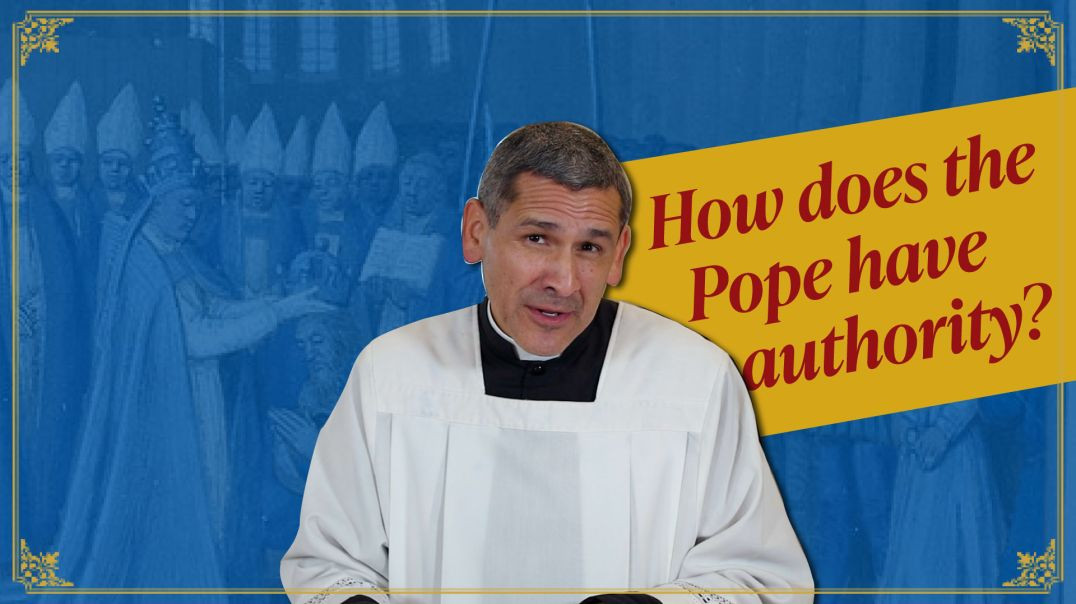 ⁣How and WHY the Pope has authority