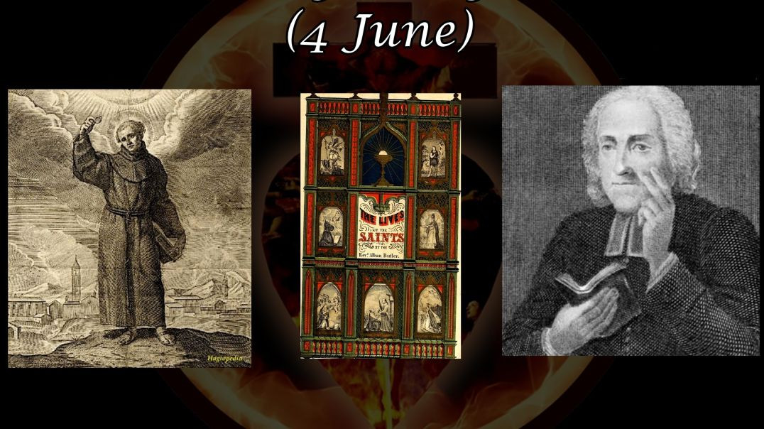 ⁣Saint Pacificus of Cerano (4 June): Butler's Lives of the Saints