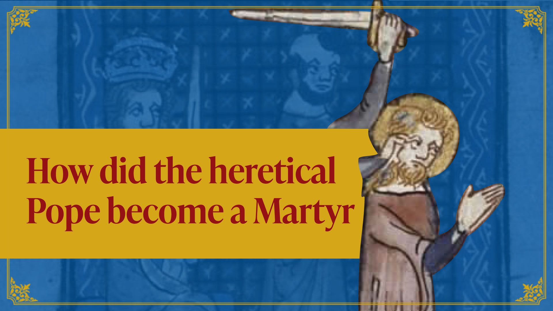 ⁣Pope Marcellinus: the heretical Pope that became a martyr