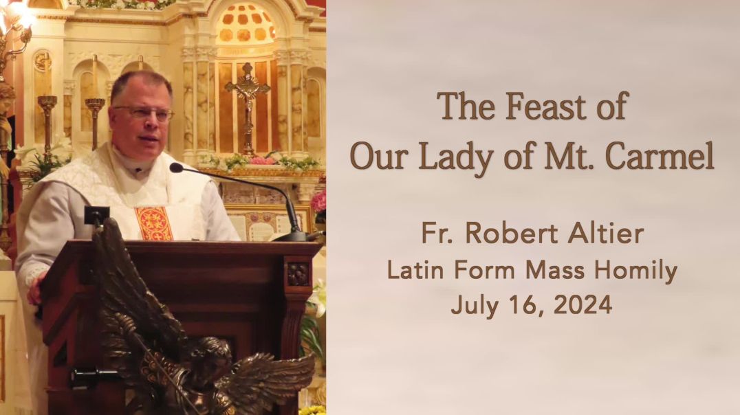 ⁣The Feast of Our Lady of Mount Carmel