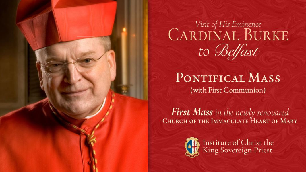 ⁣Live the Truth of the Mystery of Faith ~ Cardinal Burke