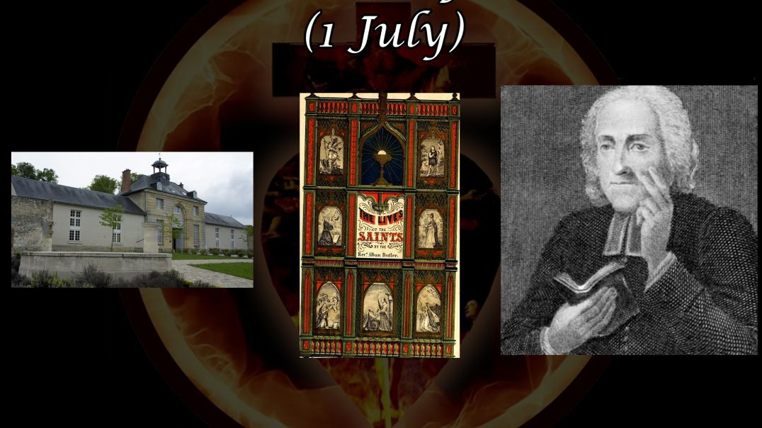 ⁣Saint Theodoric of Mont d'Or (1 July): Butler's Lives of the Saints