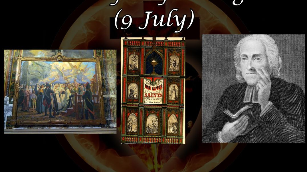 ⁣Martyrs of Orange (9 July): Butler's Lives of the Saints