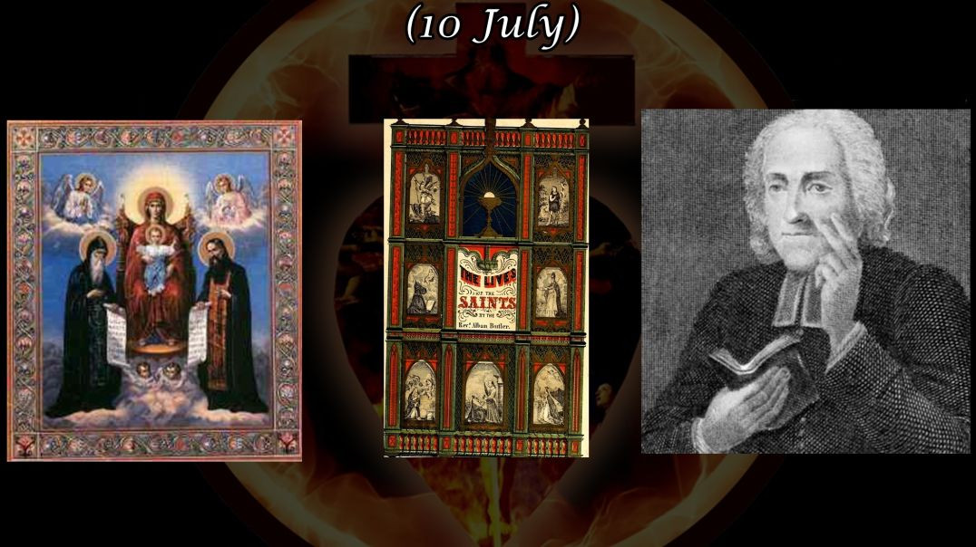 ⁣Saints Anthony and Theodosius Pechersky (10 July): Butler's Lives of the Saints