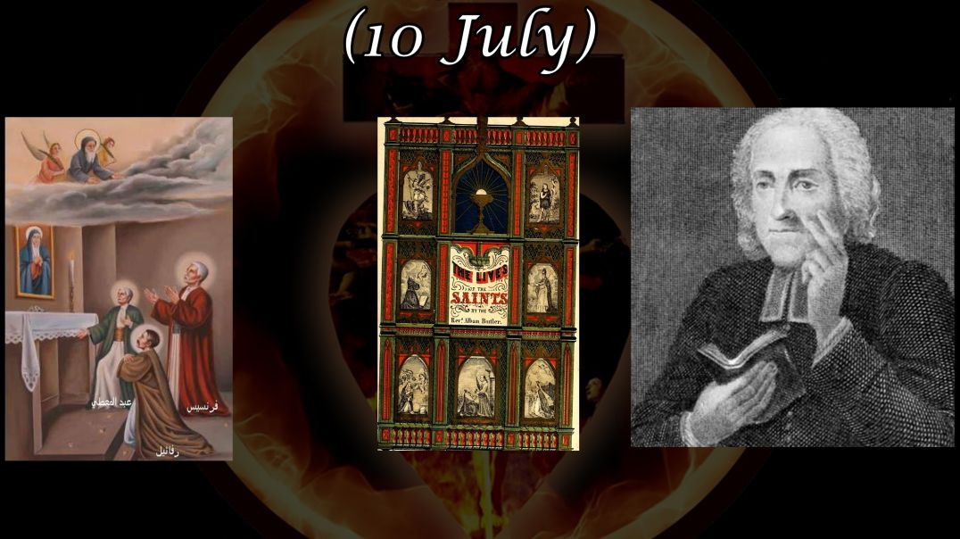 ⁣Martyrs of Damascus (10 July): Butler's Lives of the Saints