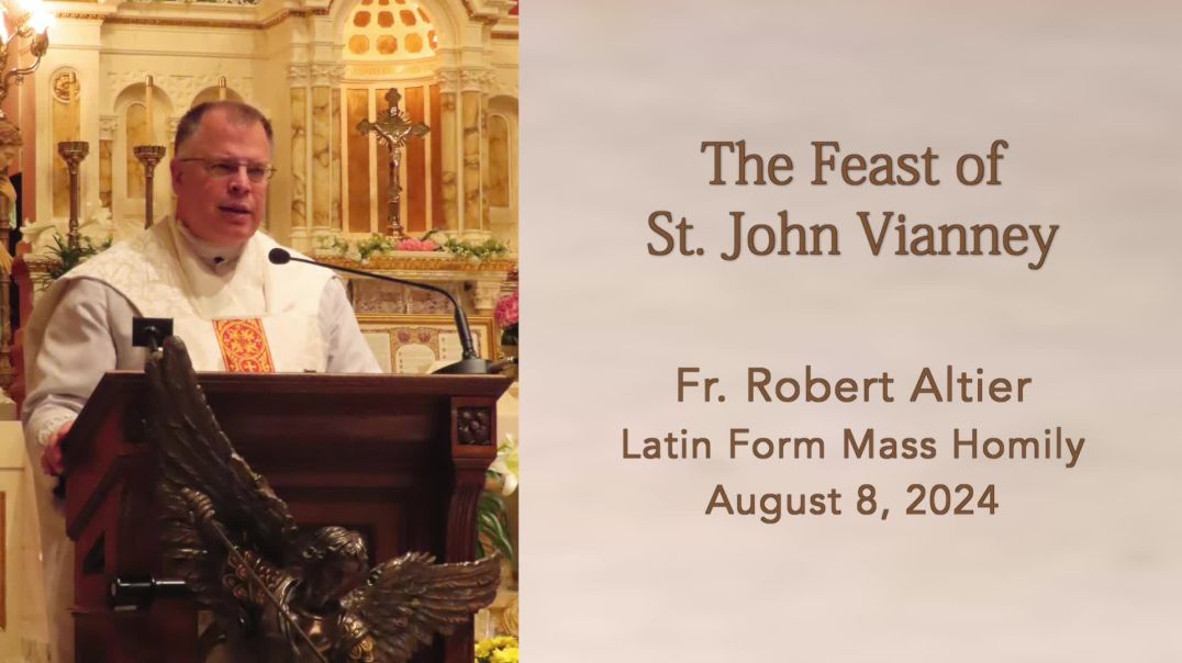 ⁣The Feast of St. John Vianney