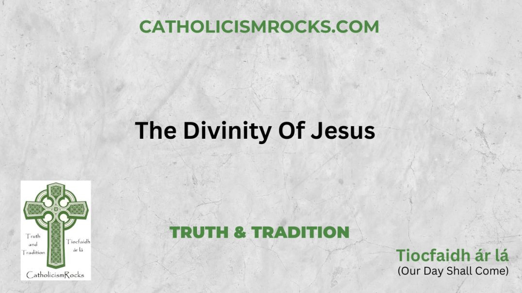 ⁣The Divinity Of Jesus