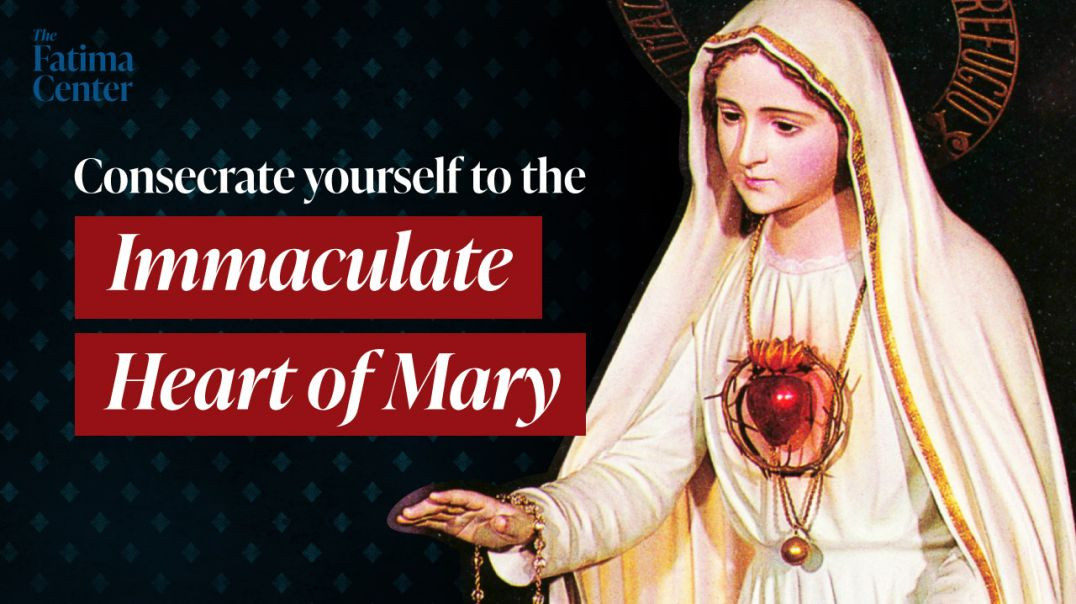 ⁣Consecrate Yourself to the Immaculate Heart of Mary!