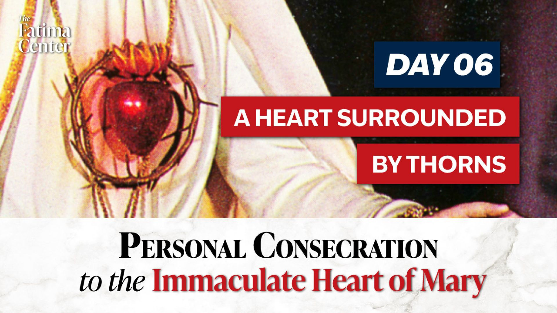 ⁣Personal Consecration Day 06: A Heart Surrounded by Thorns