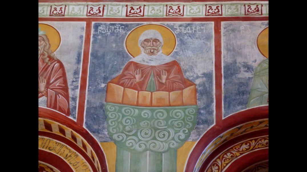 ⁣St. Simeon the Stylite (1 September): A Man Who Sat on Top of a Pillar