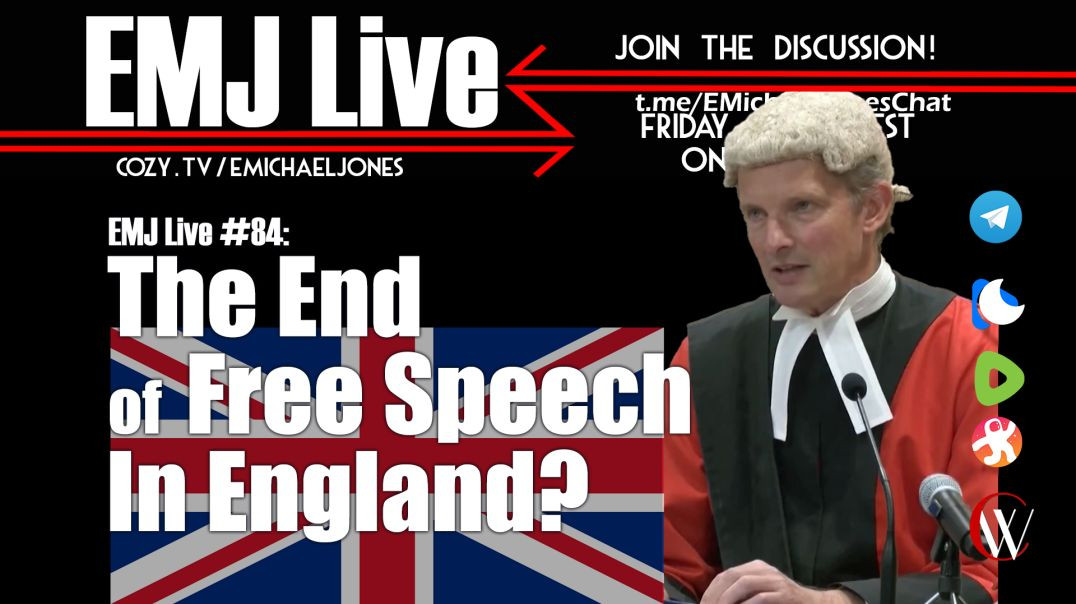 ⁣EMJ Live 84: The End of Free Speech in England?