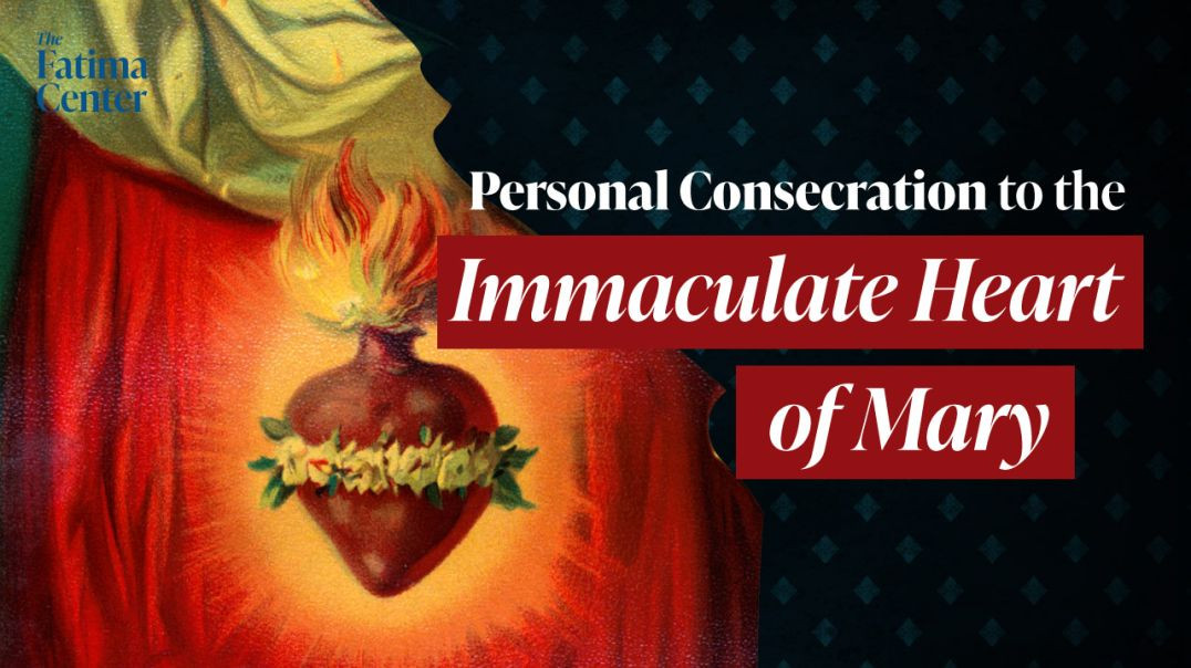 ⁣Personal Consecration to the Immaculate Heart of Mary