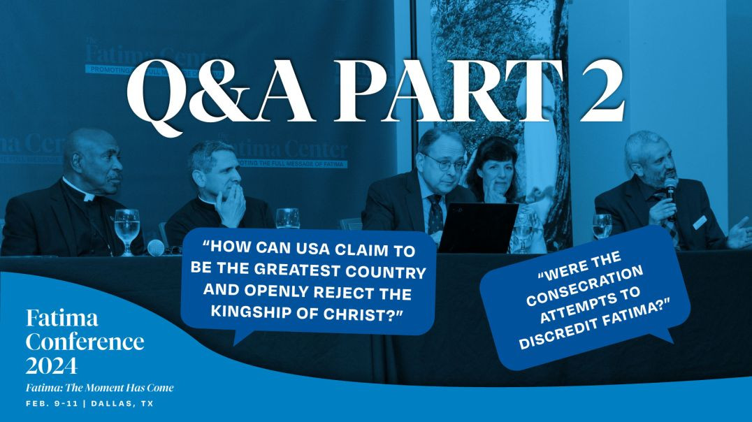 ⁣Q&A FULL Part 2 | Fatima Conference 2024 Dallas, TX