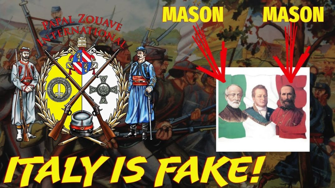 ⁣Italy is FAKE: The Story of the 9th Crusade and the Papal Zouaves