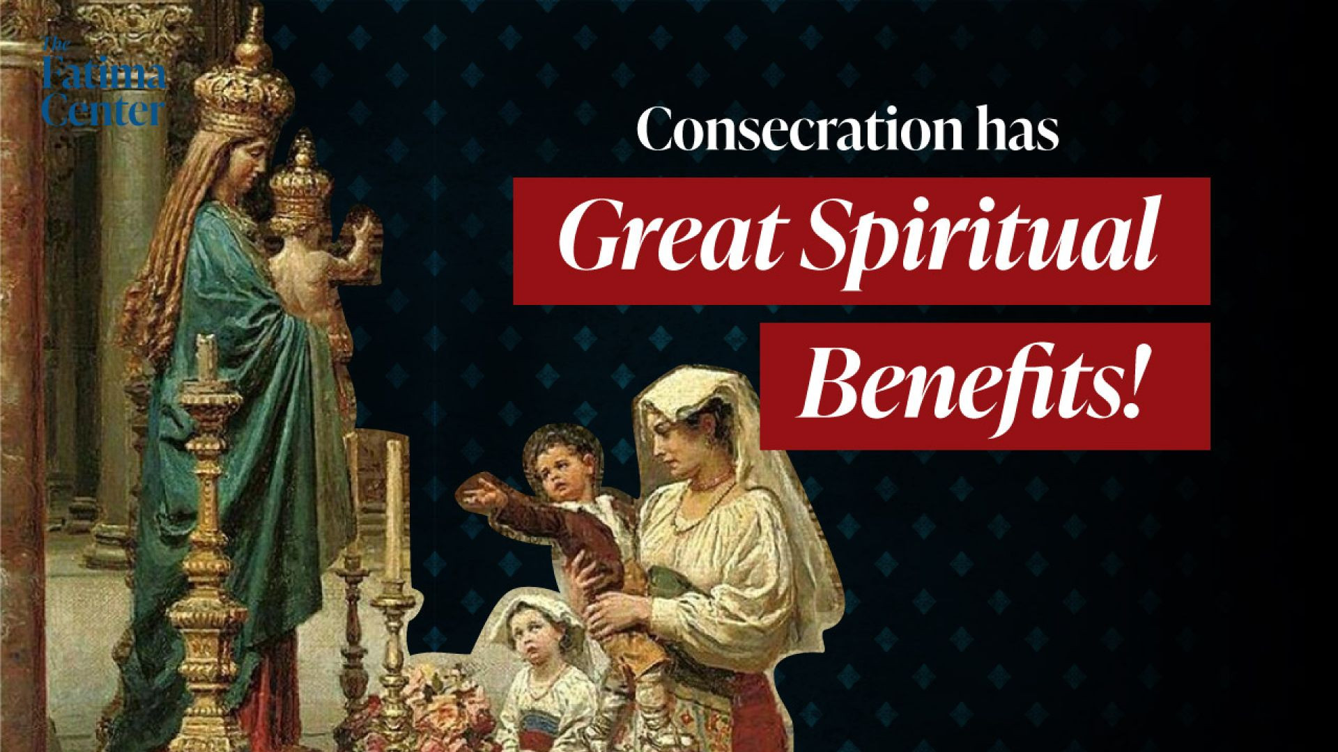 ⁣Consecration Has Great Spiritual Benefits