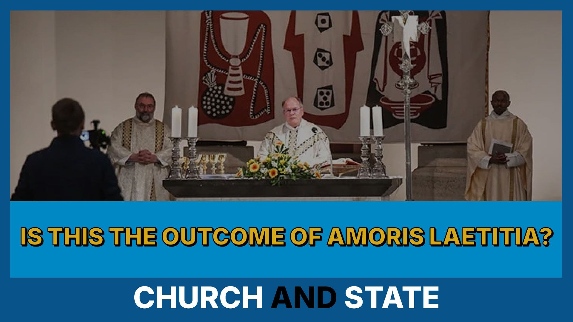 ⁣Catholic German Bishops showing the aftermath of Vatican II and Francis' Amoris Laetita