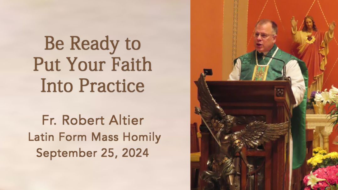 Be Ready to Put Your Faith Into Practice