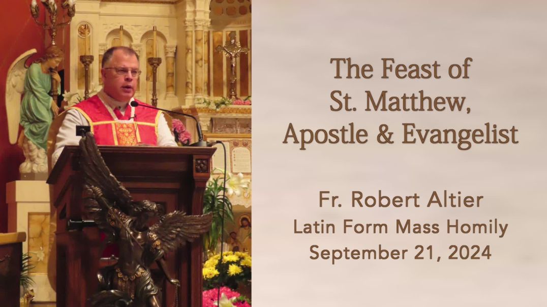 ⁣The Feast of St. Matthew, Apostle & Evangelist