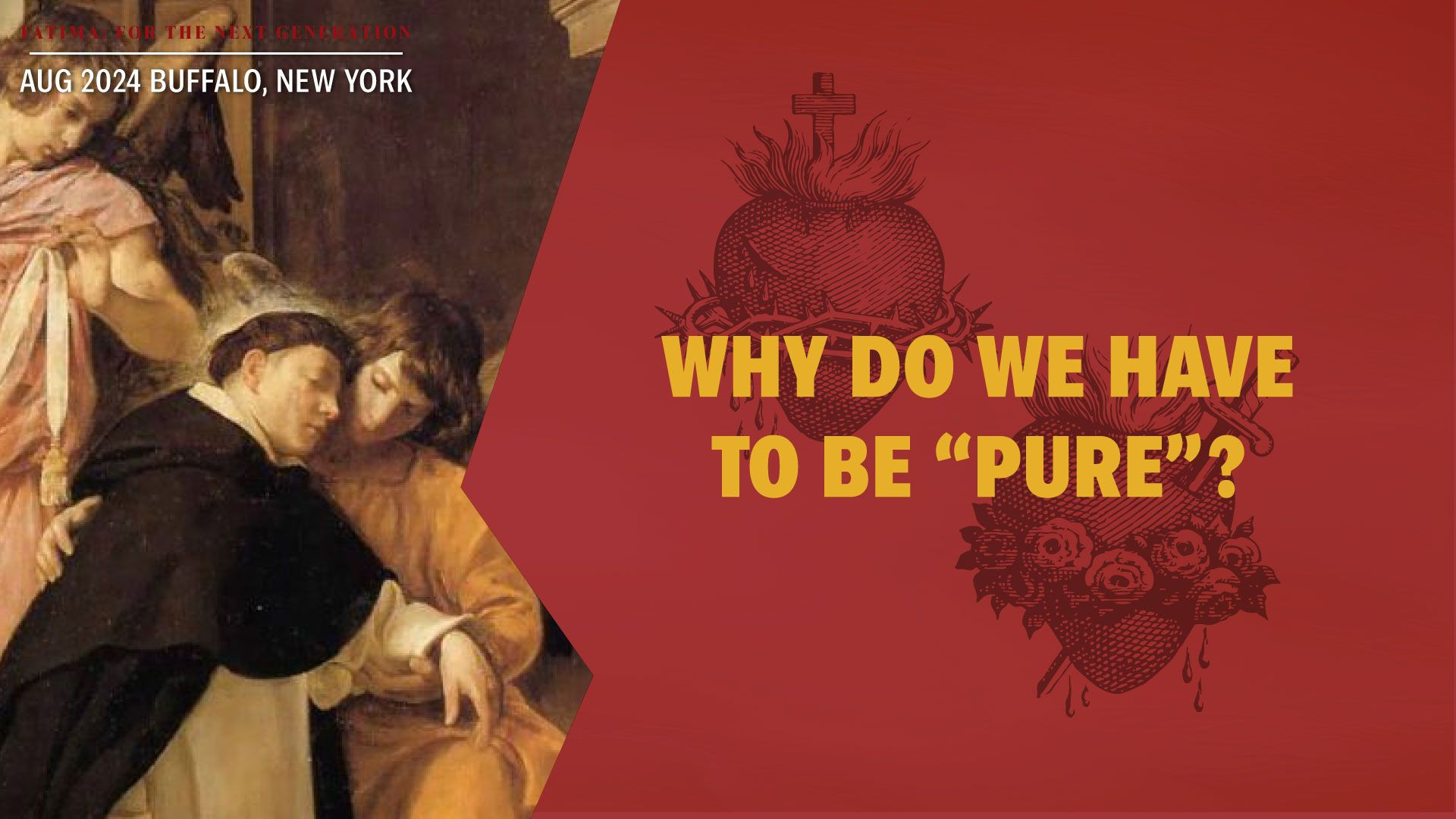 Why must we strive to be pure?