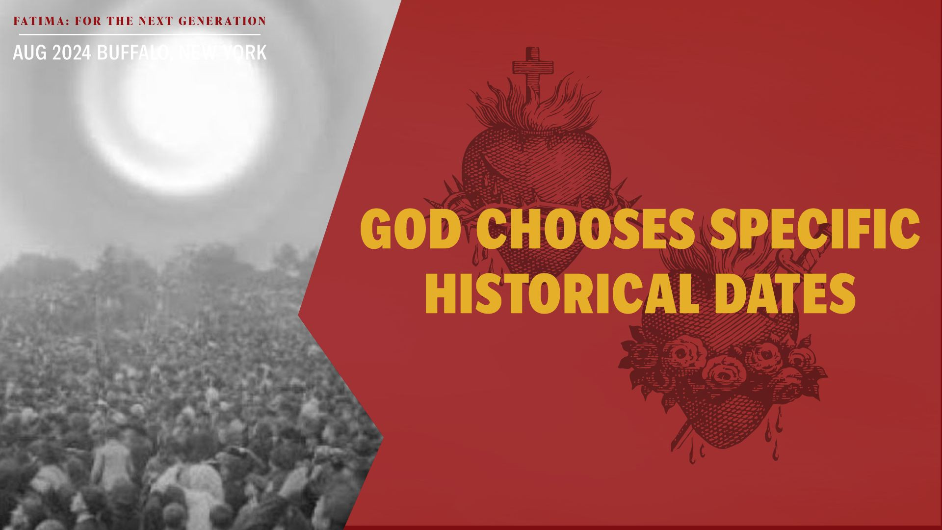 ⁣The Historical Significance of Fatima Dates | Fatima Conference 2024 Buffalo