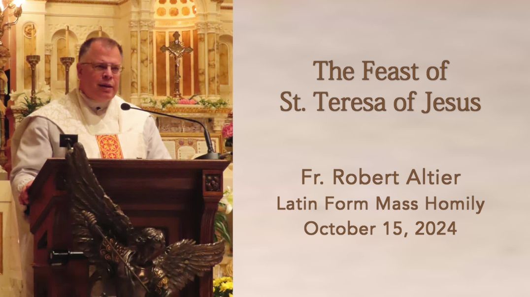 ⁣The Feast of St. Teresa of Jesus