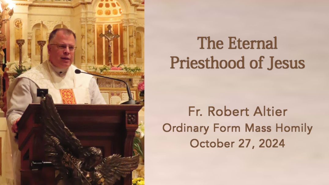 The Eternal Priesthood of Jesus