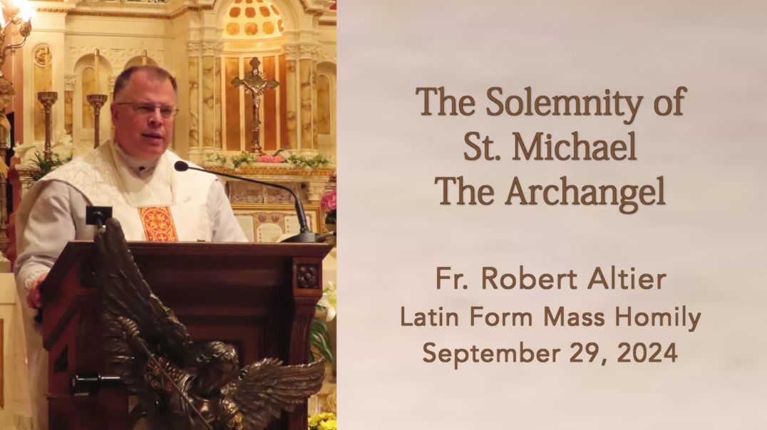 ⁣The Solemnity of St. Michael The Archangel