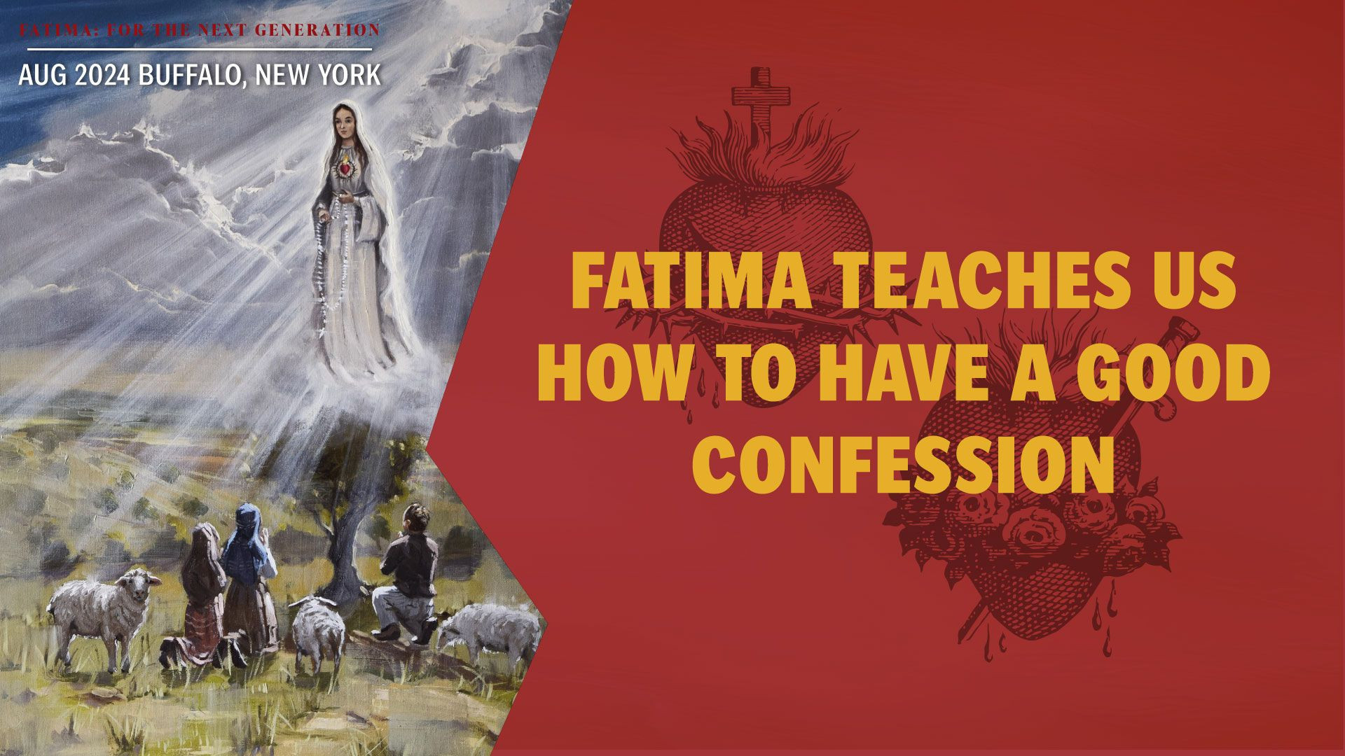 ⁣Fatima can teach us to make a good confession 🙏