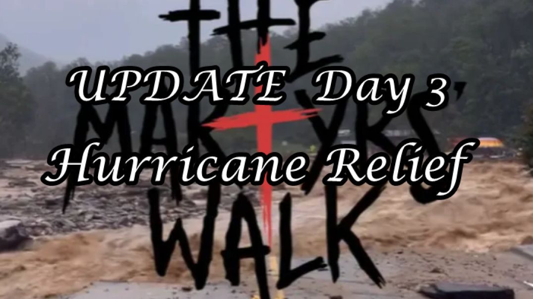 ⁣Hurricane Helene Relief Update Day 3 w/ Jason Murphy of Martyr's Walk