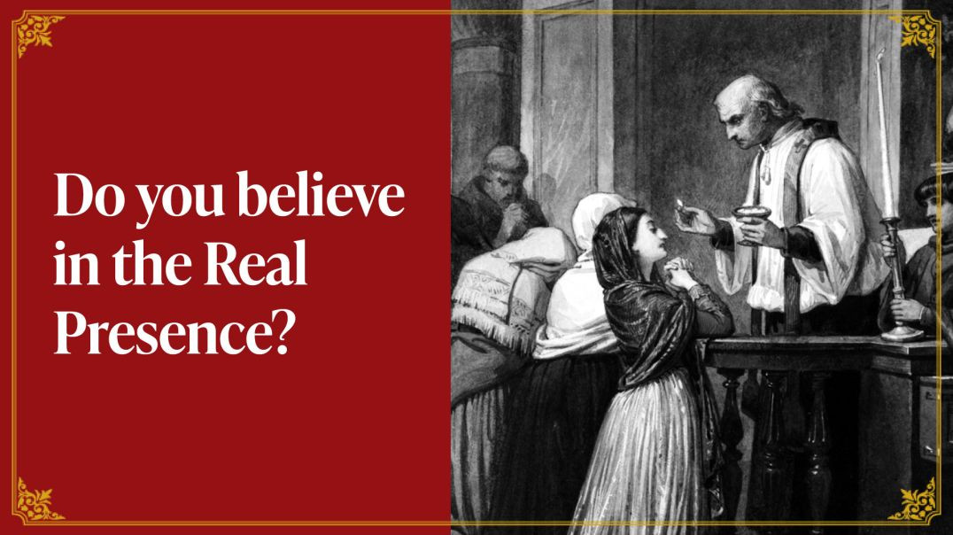 ⁣Receiving Communion influenced by Faith in the Real Presence