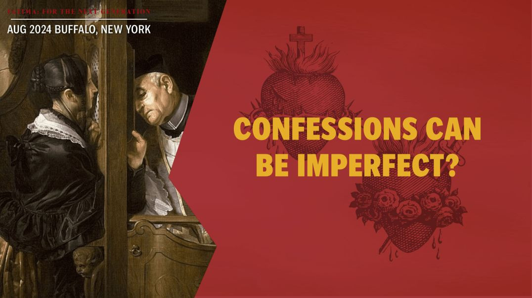 ⁣Imperfect Confessions? Perfect Confessions?