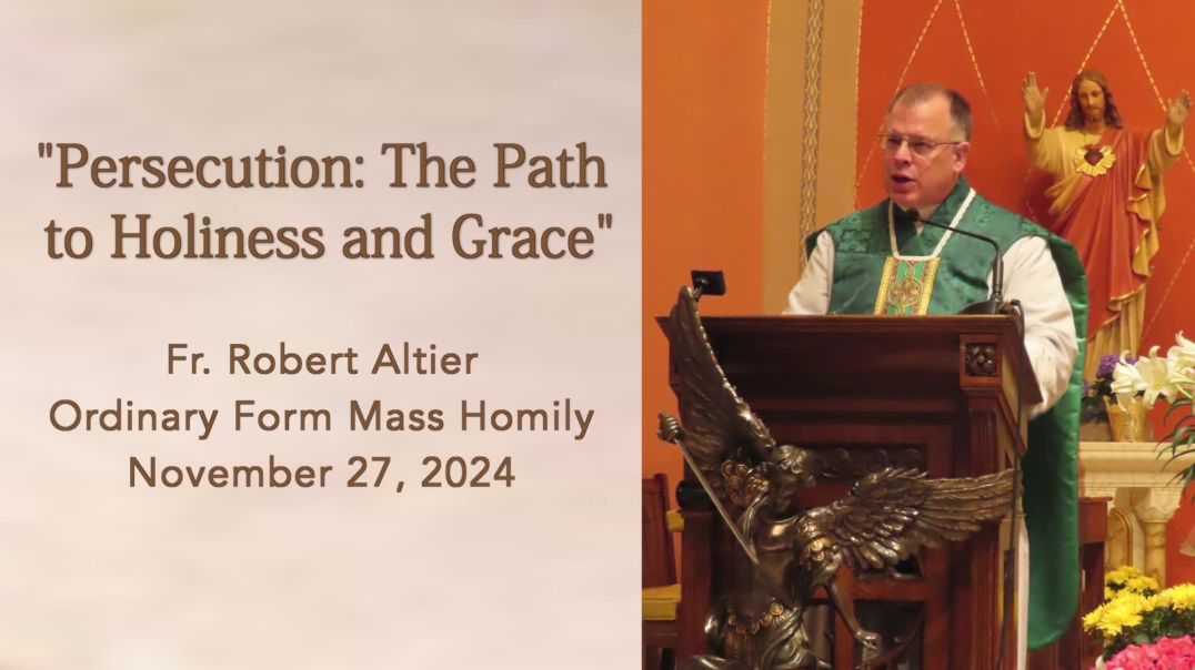 ⁣Persecution: The Path to Holiness and Grace