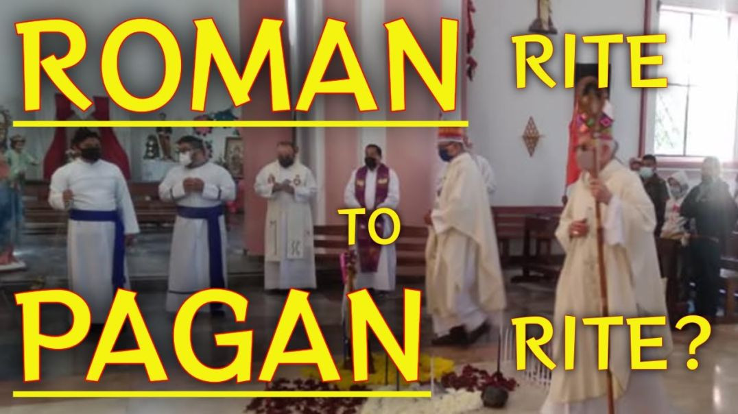 ⁣Vatican Approves New Paga...Mayan Rite of Mass in Mexico