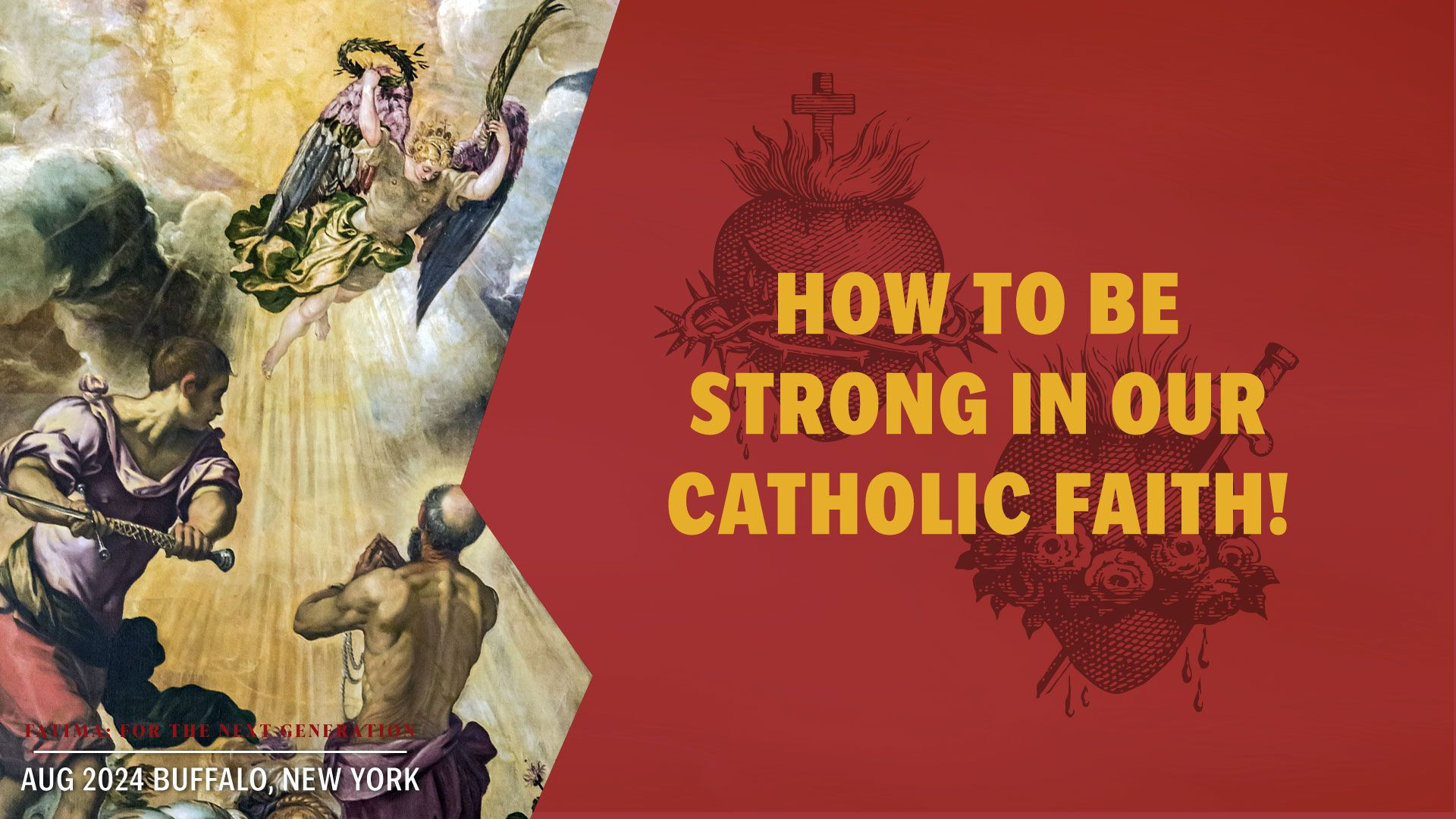 ⁣How to be strong Catholics!