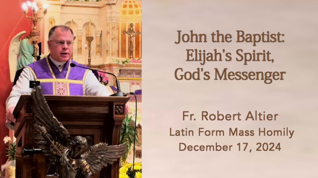 ⁣John the Baptist: Elijah's Spirit, God's Messenger