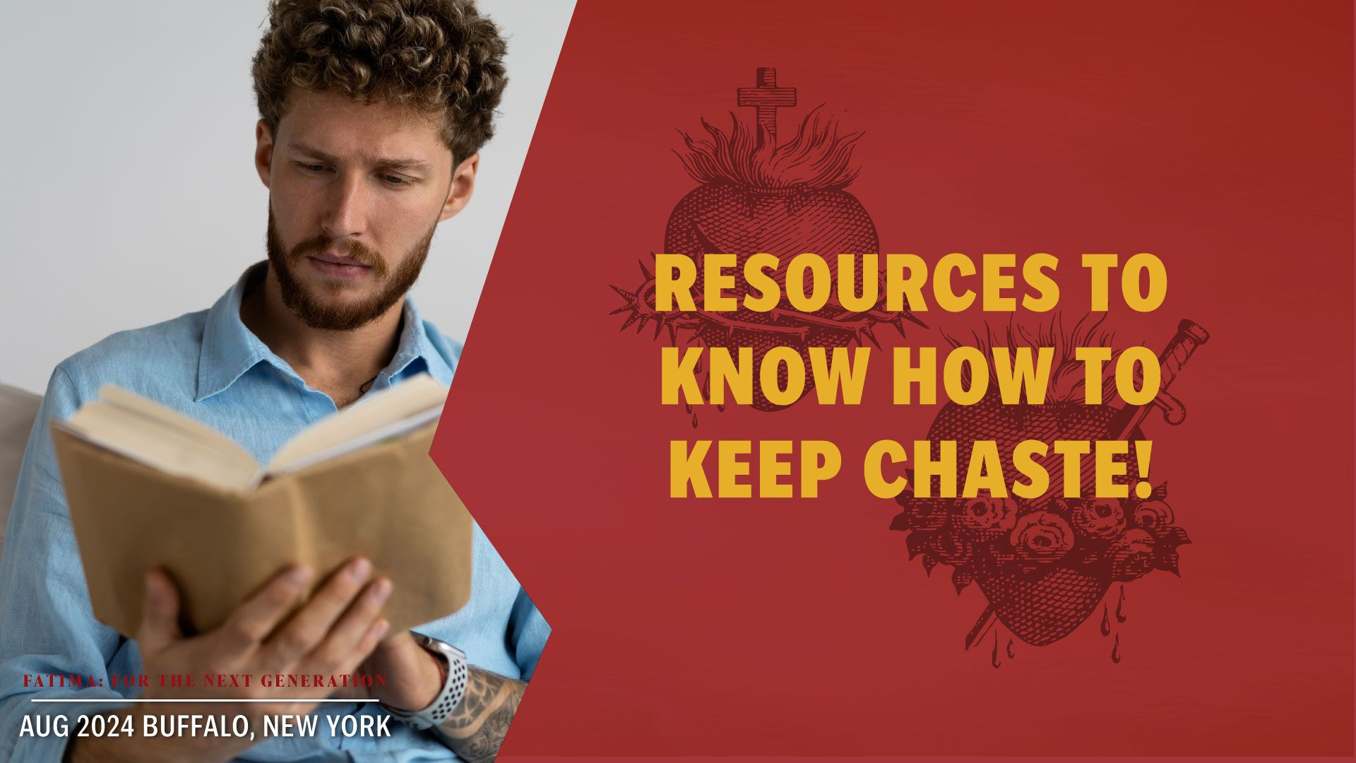 ⁣What resources do you recommend to know how to be chaste? | Fatima BC24 Q&A Pt 1