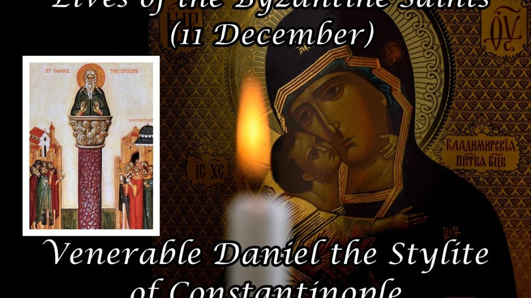 ⁣Byzantine Saints: Venerable Daniel the Stylite of Constantinople (11 December)