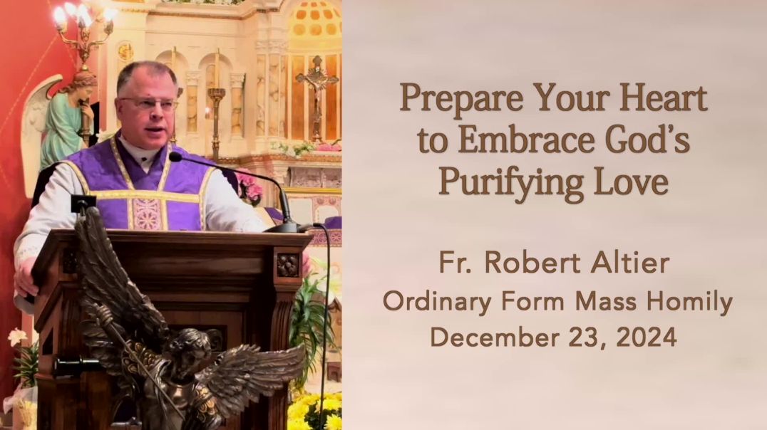 ⁣Prepare Your Heart to Embrace God's Purifying Love