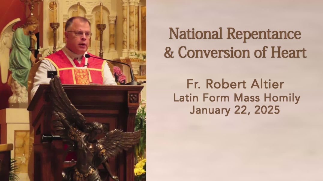 ⁣National Repentance & Conversion of Heart