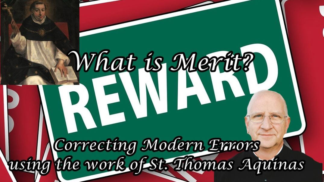 ⁣What is Merit? Correcting the Modern Errors Using the Summa of St. Thomas Aquinas - Fr. Ripperger