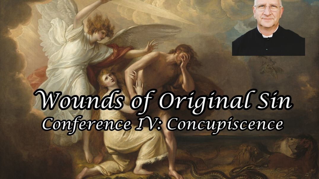 ⁣Wounds of Original Sin Conference IV: Concupiscence - Fr. Ripperger