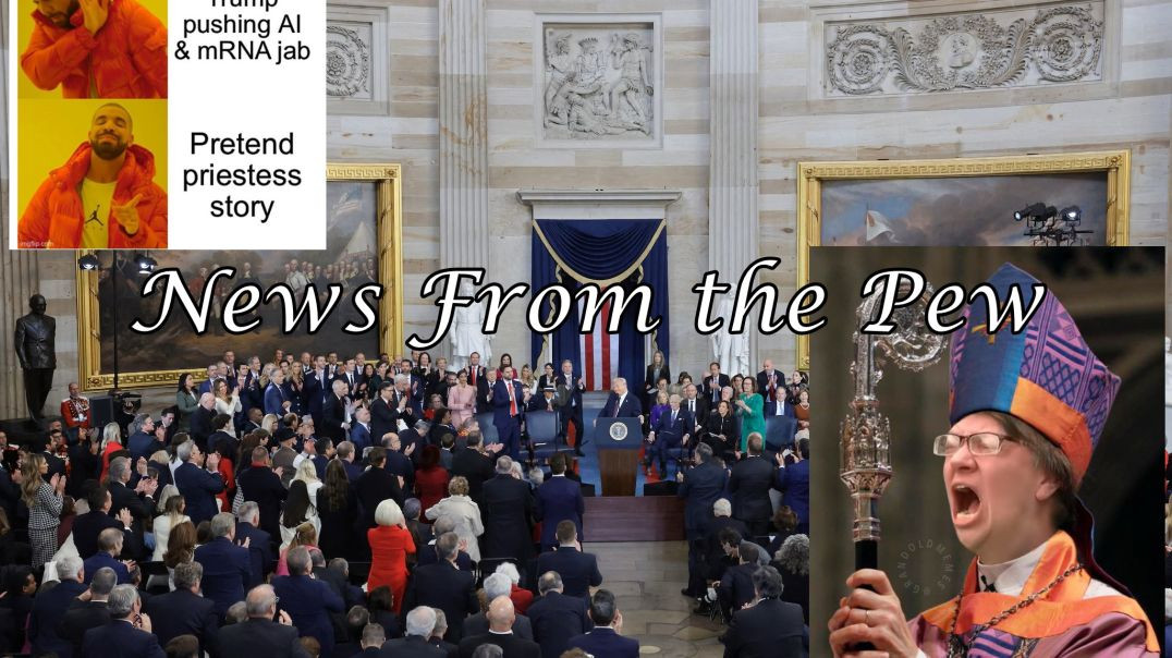 ⁣NEWS FROM THE PEW: EPISODE 141: Trump Sworn in, rRNA AI Day 2, WEF in Session