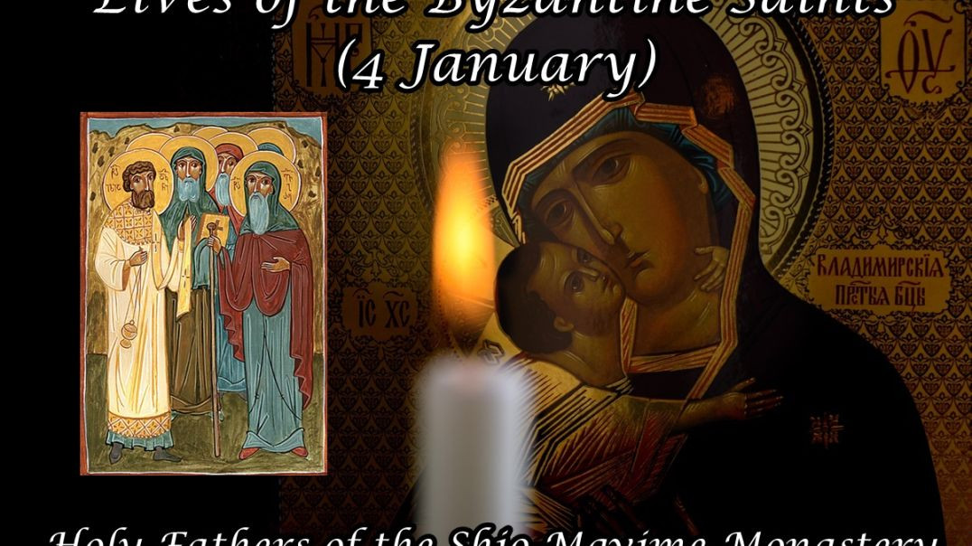 ⁣Byzantine Saints: Holy Fathers of the Shio-Mgvime Monastery (4 January)